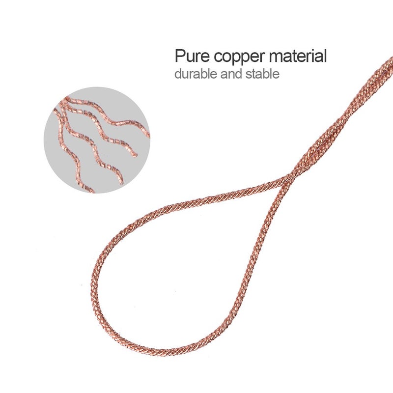 ZERONE Speaker Wire s Subwoofer Wire Cable Repair 8 Strands Braided Pure Copper Wire(1M) - Image 3
